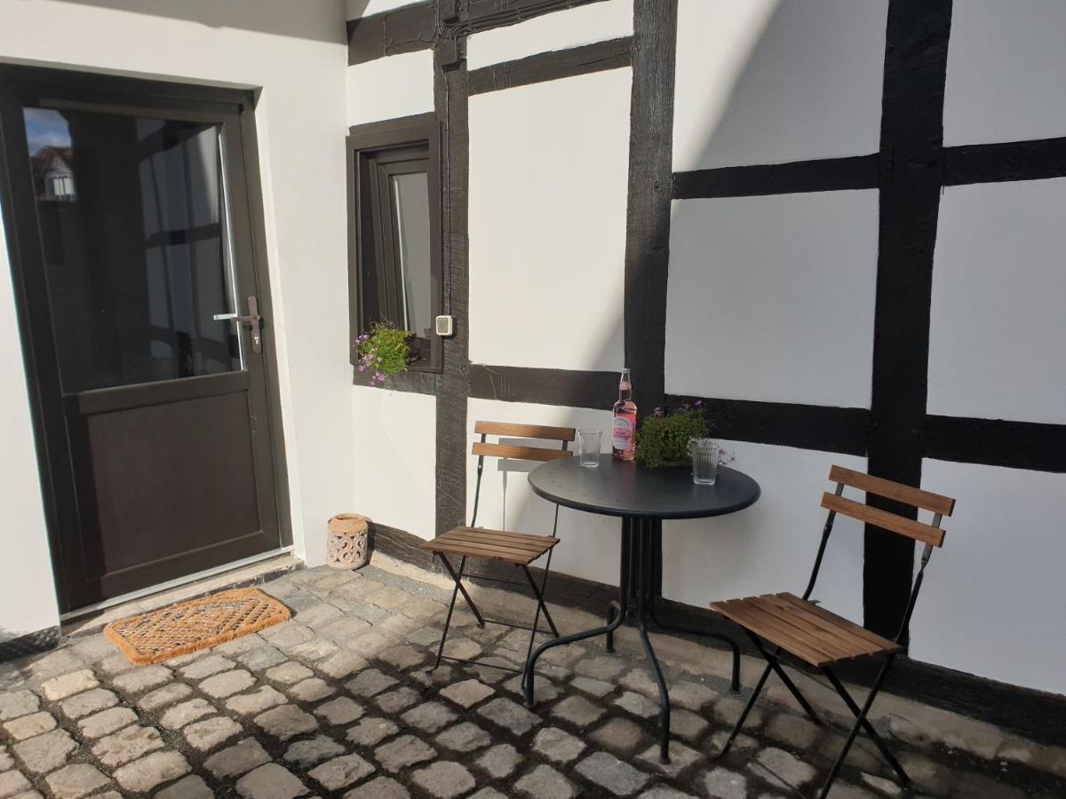 Duex-Hof Apartment Fachwerkhaus Bornheim  Exteriör bild